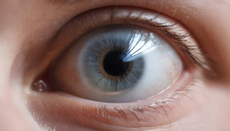 Contact lenses. Case close-up. Lenses are near. Poor vision, eye problemsの素材