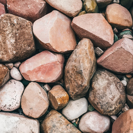 Pinkish brown stone textured backgroundの素材