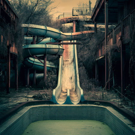 Abandoned waterslideの素材