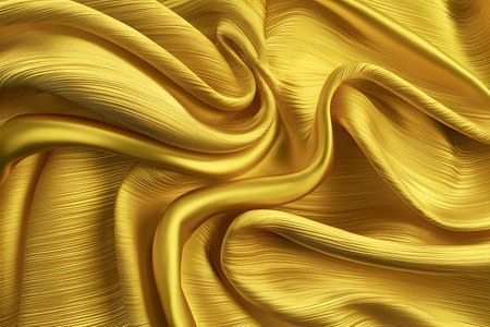 abstract gold background luxury cloth or liquid wave 3dの素材