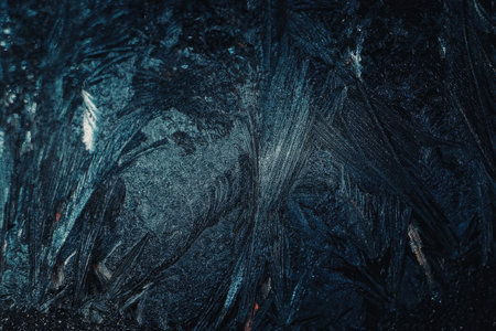 Dark blue abstract background with scratches and marks