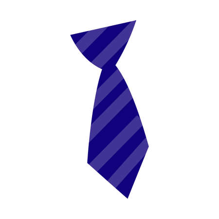 Illustration material of simple and flat tieのイラスト素材