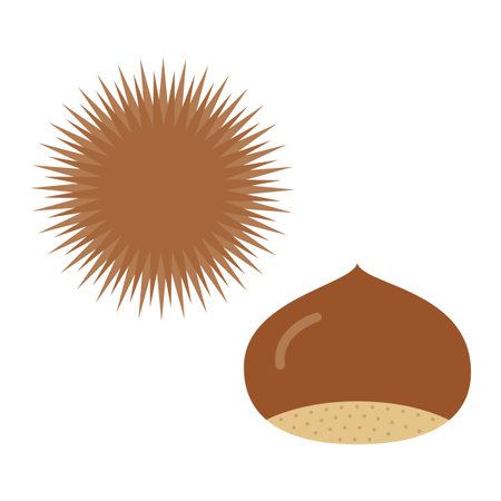 Simple and flat illustration material of Igaguriのイラスト素材