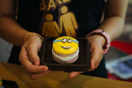 cup cakeの写真素材