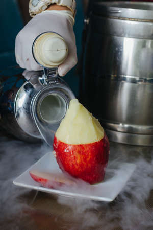 apple sorbetの写真素材