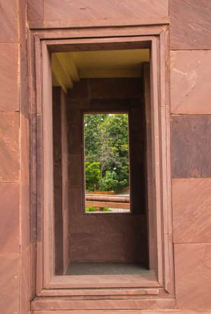 temple wallの写真素材
