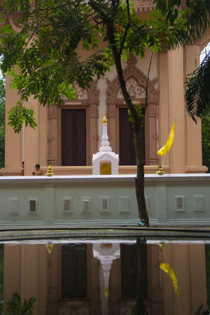 temple wallの写真素材