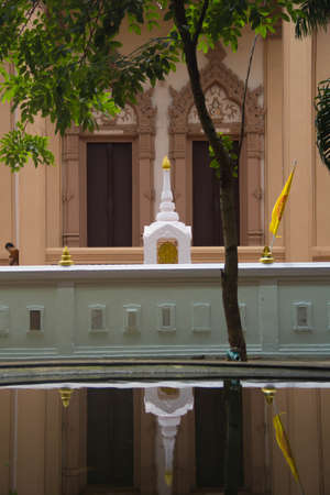 temple wallの写真素材