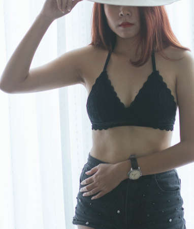 Beautiful sexy womanの写真素材