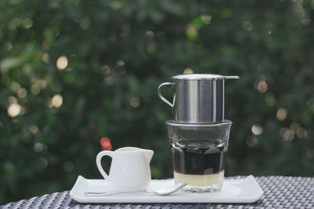vietnamese coffeeの写真素材