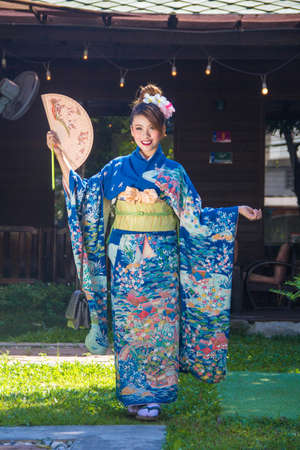 Yukata Girlの写真素材