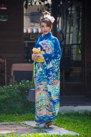 Yukata Girlの写真素材