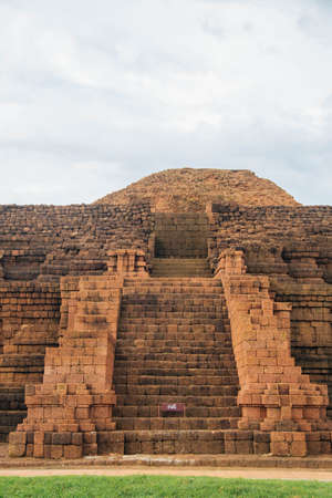 Si Thep Historical Park at thailandの写真素材