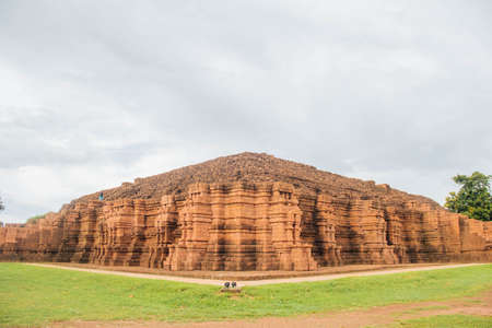Si Thep Historical Park at thailandの写真素材