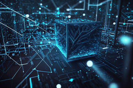 Wireless systems, globalization, big data. Data analytics. Generative AIの素材