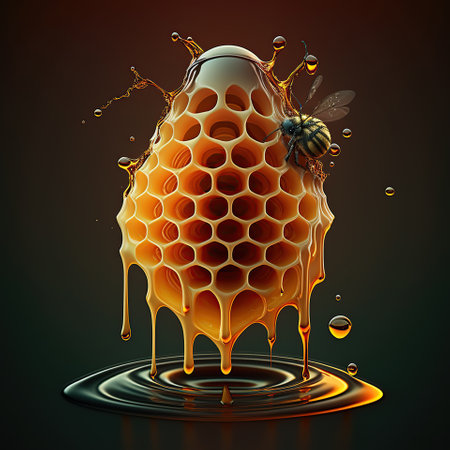 The Secret Life of Bees, Pollination in Action, generative aiの素材