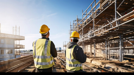Constructing Success. The Role of Site Supervision. Generative AIの素材