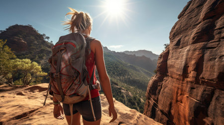 First Ascent - Fostering Confidence with Beginner Rock Climbing Strategies. Generative AIの素材