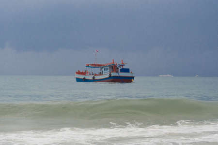 Fishing boatの写真素材