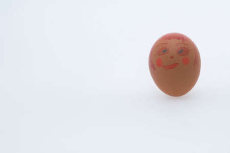 paint with boiled eggの写真素材