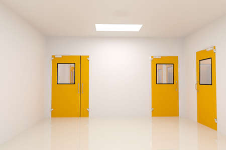 Clean Room in pharmaceutical factoryの写真素材
