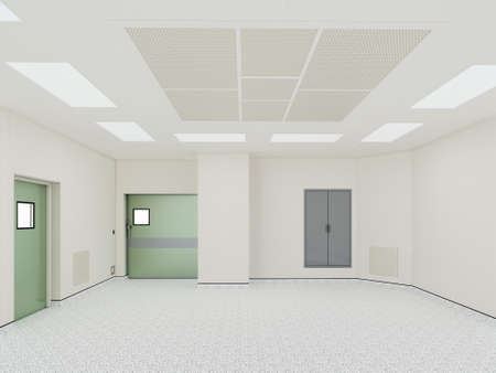 interior 3D rendering Operating Roomの写真素材