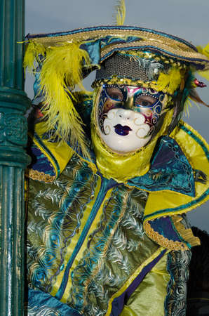 Mask at the Venice Carnival 2013の写真素材