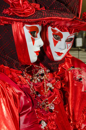 Mask at the Venice Carnival 2013の写真素材
