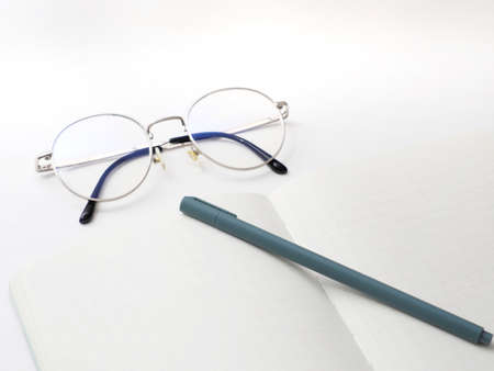 stationery on a white backgroundの写真素材