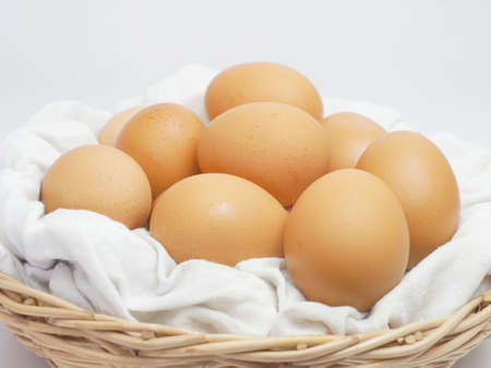 photo of chicken eggs for cooking