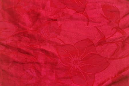 Red cloth photographs are used for graphics.の写真素材