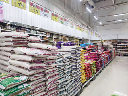 17 Aug 2021; Bangkok Thailand:image of products in a department store