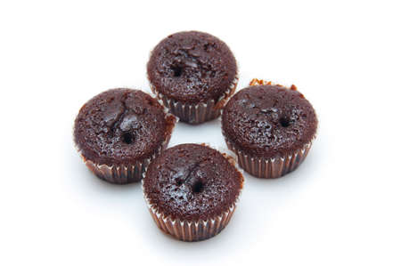 cookies isolated on white background.の写真素材