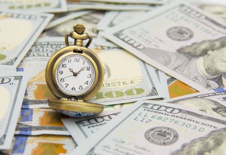 Time is moneyの写真素材