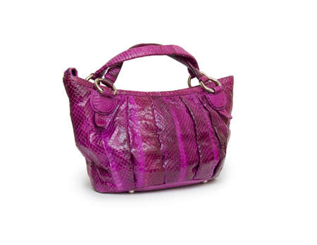 Woman bag isolated on the white backgroundの写真素材