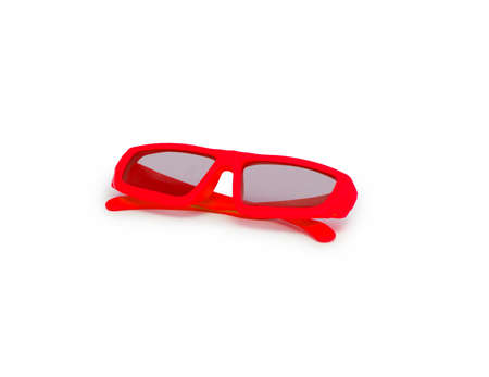 3D glasses modern cinema visionの写真素材