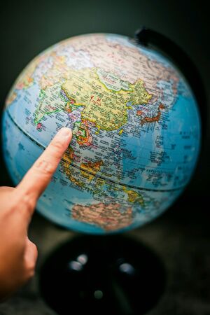 The world map