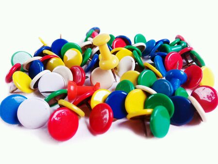 Paper pins isolate backgroundの素材