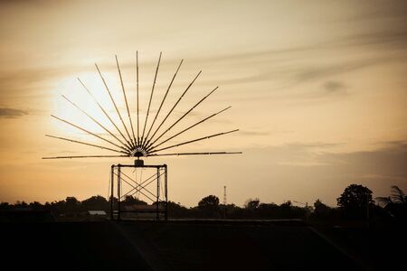 Moning light in the countryside, Thailand.の素材