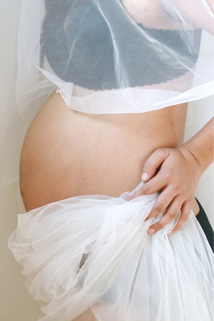 pregnant womanの写真素材