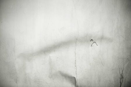 crumpled paper with black vignetteの写真素材