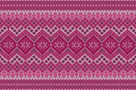 Seamless geometric ethnic asian oriental and tradition pattern design for texture and background....