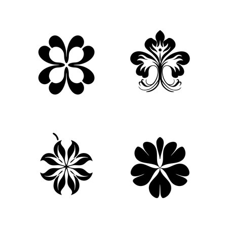 Beauty Vector flowers design Template icon
Flower pattern iconのイラスト素材