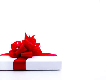 Generic Gift with Red Ribbon の写真素材