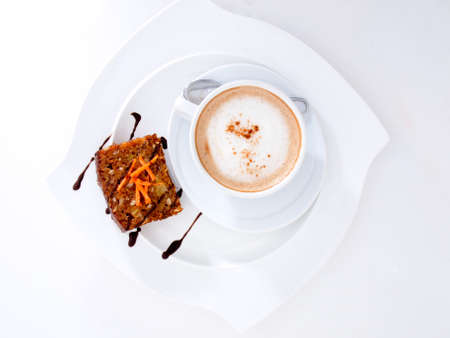 coffee and cakeの写真素材