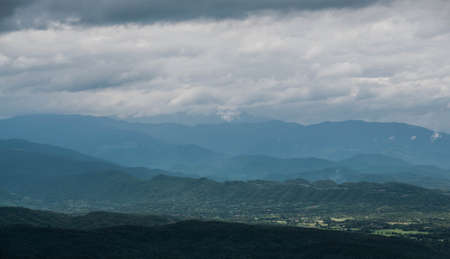 mountain landscape of Thailandの写真素材