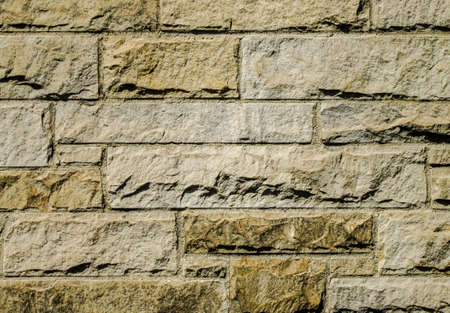 Background of stone wall textureの写真素材