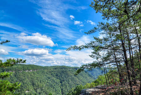 mountain landscape shotの写真素材