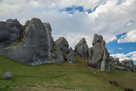 Castle Hill. South Island. New Zealandの写真素材