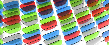 Eyeglasses lensesの写真素材